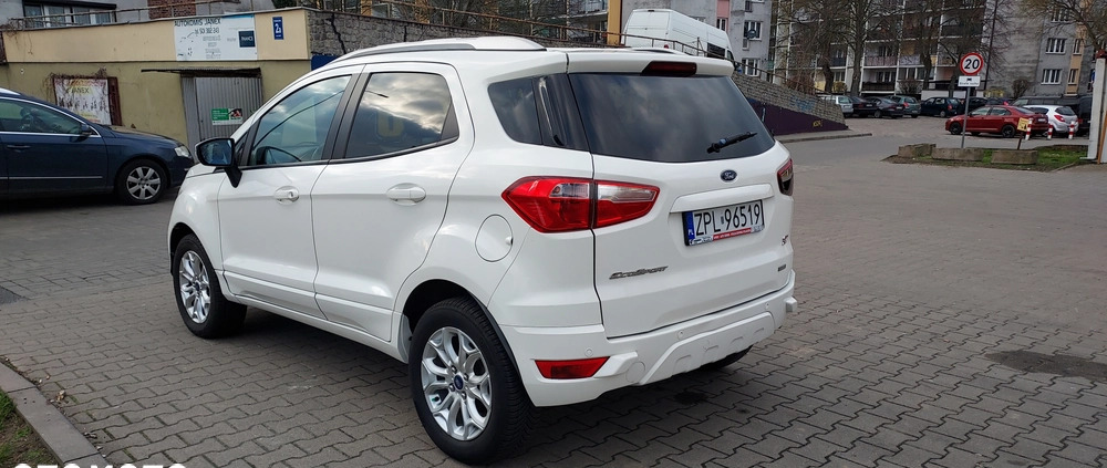 Ford EcoSport cena 35700 przebieg: 160000, rok produkcji 2017 z Police małe 79
